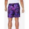 KingSize Men's Big & Tall 5" Swim Shorts With Super Stretch Liner - 3 of 4