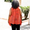Anna-Kaci Women's Plus Size Boho Open Front Crochet Cover Up Sleeveless Shawl Cardigan Vest - 3 of 4