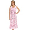 Collections Etc Feminine Floral Knit Nightgown - 4 of 4