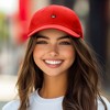 Dalix Lil Coffee Embroidered Cotton Cap Summer Food Outdoor Dad Hat Womens - 3 of 4