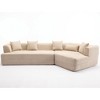 NicBex Couches for Living Room Modular Sofa Modern Minimalist Anti-wrinkle Fabric Upholstered Free Combination Sofa Couch with 2 Pillows - 2 of 4