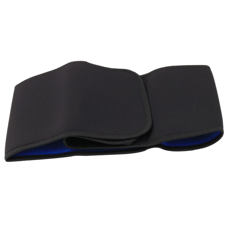Unique Bargains Neoprene Yoga Adjustable Wrap Lower Back Waist Support Blue 1 Pc, 4 of 6