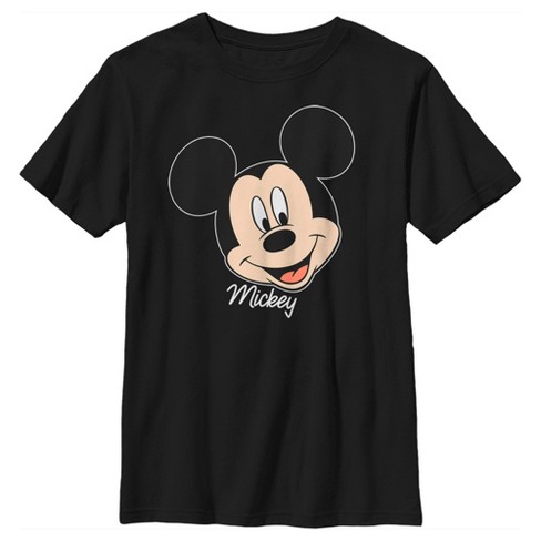 Boy's Disney Minnie Portrait T-shirt - Black - Medium : Target