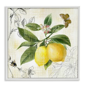 Stupell Industries Vintage Lemon Pattern, 24" x 24" - 1 of 4