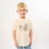 The Juniper Shop Deer Snowman Scene Toddler Short Sleeve Tee - 2 of 3