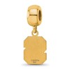 Black Bow Jewelry 14k Yellow Gold Plated Sterling Silver North Carolina State Wolfpack NCAA Bead Charm - 4 of 4