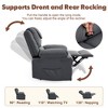 GustoWave Adult Recliner Chair with Heating & Massage, 135° Adjustable Manual Recliner with Side Storage Pockets & Remote Control - 3 of 4