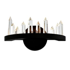 CWI Lighting Juliette LED Wall Sconce With Black Finish - 1 of 4