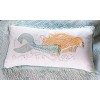 RightSide Designs Pearl of the Sea Mermaid Indoor Cotton Lumbar Throw Pillow - 4 of 4