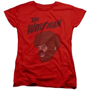Women's Wolf Man Big Hairy Deal T-Shirt - 1 of 4