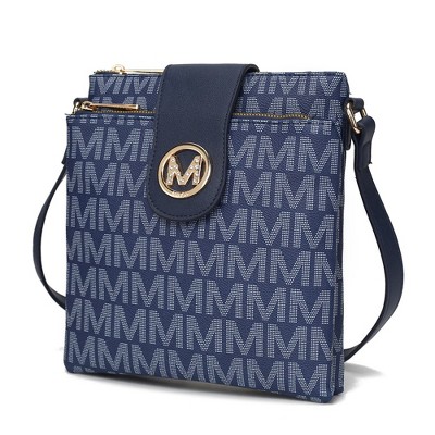 MKF Collection Wrigley M Signature Crossbody Bag Mia K