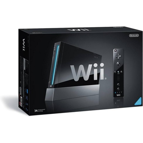 Nintendo Wii U Console - Black (Refurbished)