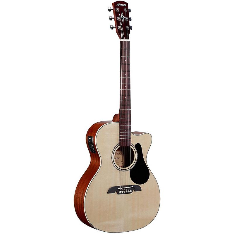 Alvarez RF26CE OM/Folk Acoustic-Electric Guitar, 3 of 7