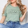 Simply Sage Market Women's Raising Wild Things Short Sleeve Graphic Tee - 2 of 3