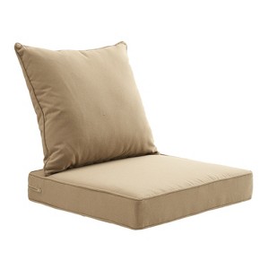 ARTPLAN Indoor/Outdoor All Weather Chair Cushions Set Deep Seat Back Pillows Outdoor Cushions for Patio Furniture - 1 of 4