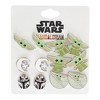 Star Wars The Mandalorian Baby Grogu 6 Pack Costume Jewelry Stud Earrings Set - 2 of 4