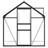 Greenhouse Anthracite and transparent Aluminum, Polycarbonate LargevidaXL - 3 of 4