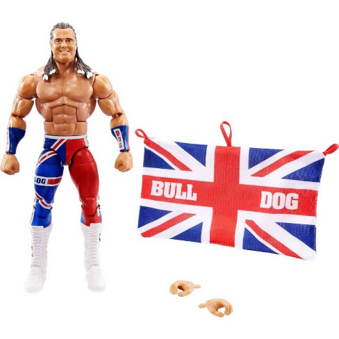 WWE Elite Collection British Bulldog Action Figure - Series #94