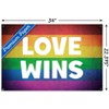 Trends International Love Wins Unframed Wall Poster Prints - 3 of 4