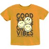 The Juniper Shop SmileyWorld Good Times Great Vibes  Youth Short Sleeve Tee - 2 of 4