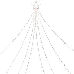 Northlight 12' Clear Lighted Christmas Display Tree Indoor/Outdoor Decoration - 1 of 3