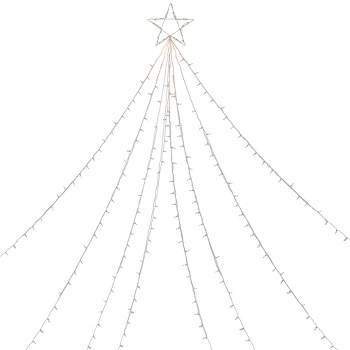 Northlight 12' Clear Lighted Christmas Display Tree Indoor/Outdoor Decoration