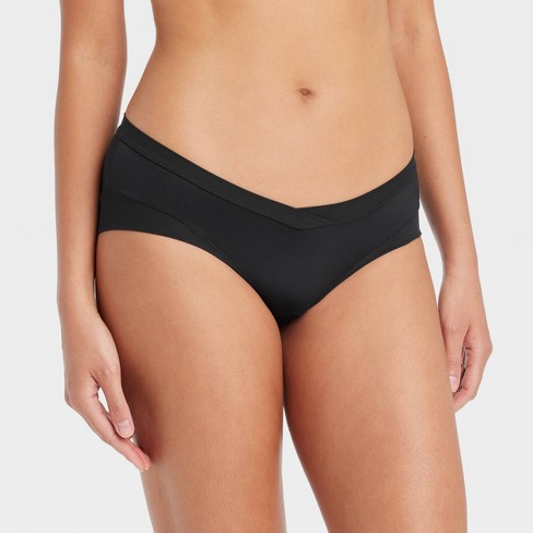 Women's Cotton Comfort Hipster Underwear - Auden™ Black S : Target