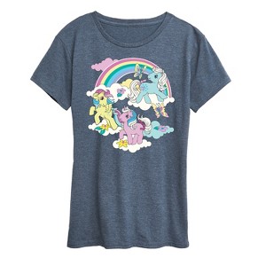 Women's - My Little Pony - Rainbow Scene Short Sleeve Graphic T-Shirt - 1 of 4