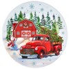 The Lakeside Collection Winter in the Country Dinner or Salad Plates - Dinner Plates - 2 of 2