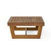 Christopher Knight Home Sherwood Acacia Wood Slat Panel Coffee Table - 4 of 4