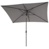 Sonkuki 10x6.5 FT Outdoor Patio Umbrella Market Table Umbrella With a Crank for Garden, Deck and Pool - 2 of 4