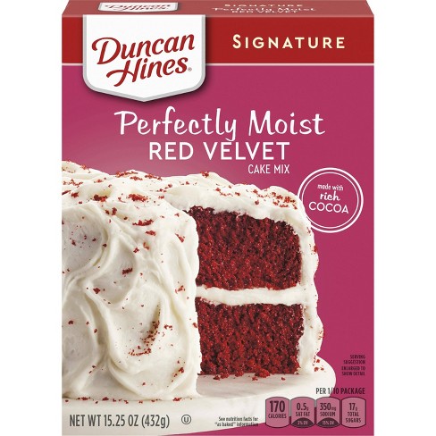 Duncan Hines Red Velvet Cake Mix - 15.25oz - image 1 of 4