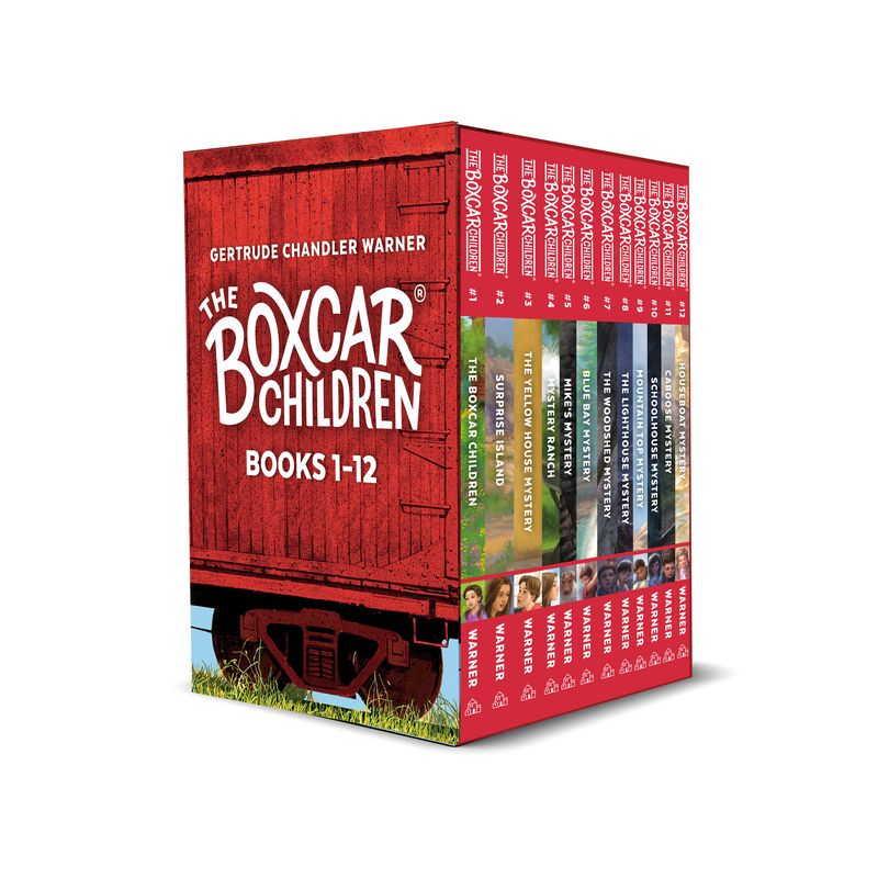The Boxcar Children Mysteries Boxed Set Books 1-12 - by  Gertrude Chandler Warner (Mixed Media Product), 1 of 2