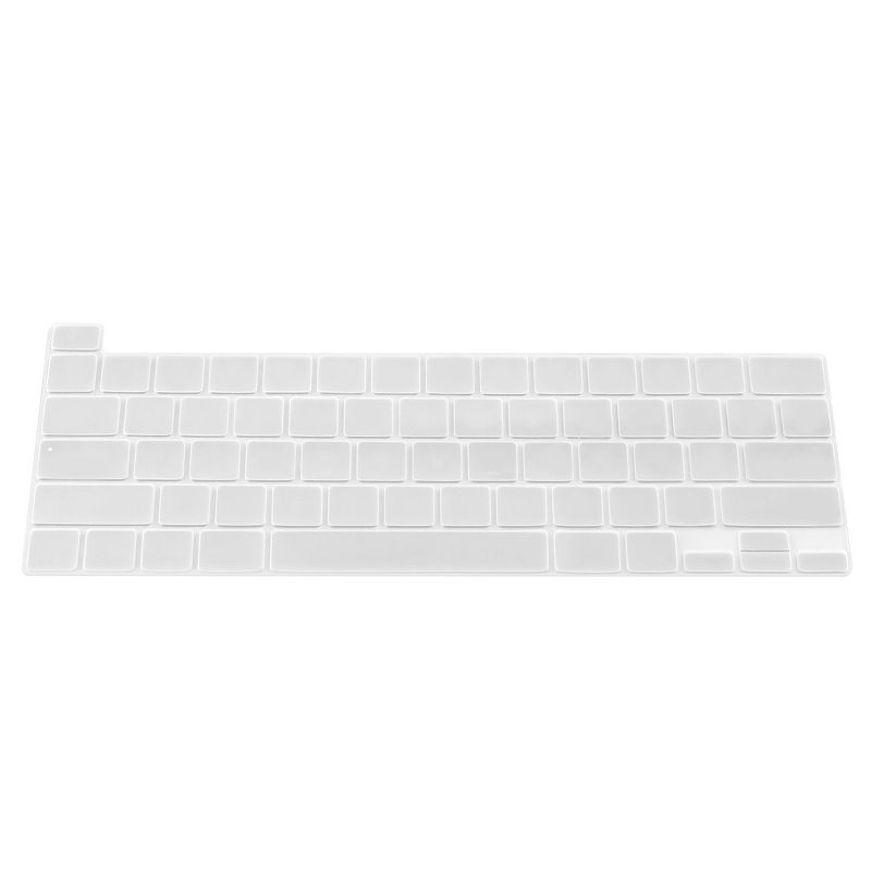 Insten Keyboard Cover Protector Compatible with 2020 Macbook Pro 13" and 16", Ultra Thin Silicone Skin, Tactile Feeling, Anti-Dust, Clear, 3 of 6
