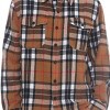 Slickblue Men's Checkered Flannel Shacket - Soft Brushed Overshirt with Pockets, Multi Colors Options, S to 3XL - 3 of 4