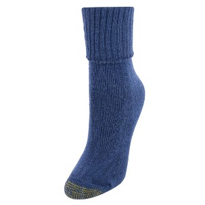 Gold Toe Women's Turn Cuff Bermuda Socks (3 Pair Pack) - 1 of 4