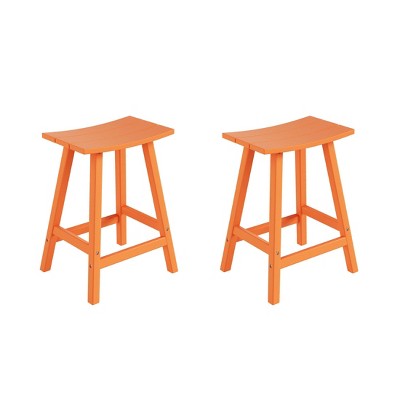 WestinTrends Outdoor Patio Adirondack Counter Height Stool Chair