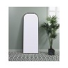 Elegant Lighting Metal Frame Arch Full Length Mirror 28x74 - 2 of 4