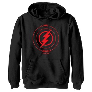 Boy's The Flash Time Travel Lightning Bolt Pull Over Hoodie - 1 of 4