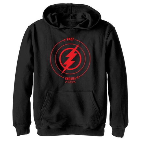 Boy's The Flash Time Travel Lightning Bolt Pull Over Hoodie - image 1 of 4