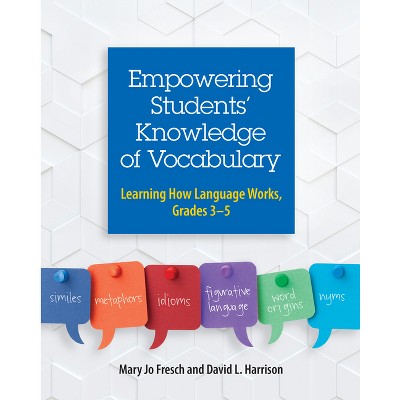 Empowering Students' Knowledge of Vocabulary - by  Mary Jo Fresch & David L Harrison (Paperback)