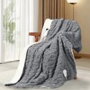 Heating Blanket, Thick Tufted Soft Electric Blanket with Heat and Timer Settings, Machine Washable Heating Blanket, Warm Blanket Gift, House Warming - 2 of 4