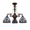 Chloe Lighting Grenville Victorian-style Dark Bronze 3-light Mini Chandelier 24" Wide - 2 of 4