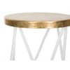 Hester Barstool - FOX3253B - White/Gold - Safavieh Couture - 3 of 4