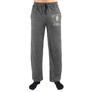 Fantastic Beasts Newt Scamander Suitcase Men's Graphite Heather Sleep Pajama Pants - 1 of 3