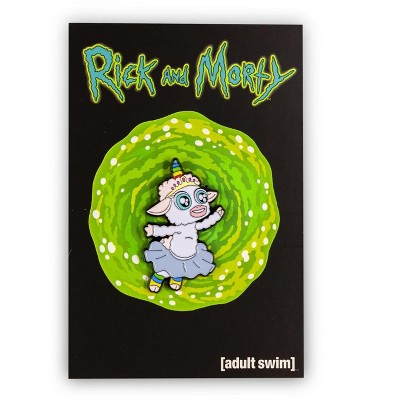 SalesOne LLC Rick and Morty Collector's Enamel Pin, Tinkles the Unicorn Lamb