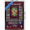 Trends International NFL League - Super Bowl LIX Ticket Collage Framed Wall Poster Prints - 3 of 4