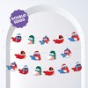Big Dot of Happiness Winter Birds Garland Banner, Winter Holiday Party Decorations Backdrop, 30 Feet of Cord, 15 Paper Christmas Shapes Double-Sided - 2 of 4