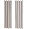 PAGED Set of 2 Micro Suede/Velvet Curtain Panel,Room Darkening,Window Curtain Panel with Grommet Top,Curtains for Living Room, Bedroom - 2 of 4