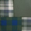 72"x72" Mill Creek Pieced Cotton Shower Curtain Green - Woolrich: Percale Fabric, Buttonhole Top, Easy Care - 4 of 4